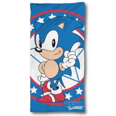 Bavlnená osuška Ježko Sonic 01 70x140 cm