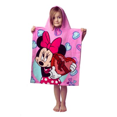 Detské pončo Minnie Mouse 02 50x115 cm