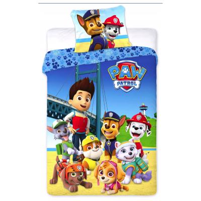 Obliečky do postieľky PAW Patrol - Labková patrola 24 100x135 40x60 cm